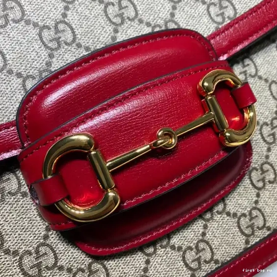 First bag ru GUCCI Horsebit shoulder 1955 bag 0701